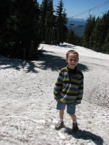 Owen on Mt. Hood